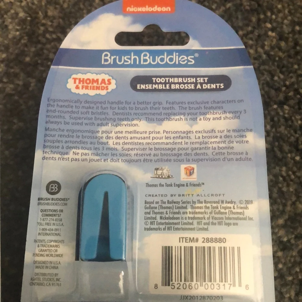 Brush Buddies Toothbrush Thomas The Train